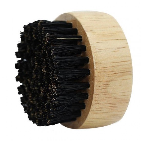 Escova de barba na caixa (madeira)-58412-China-Tudo para cabeleireiros