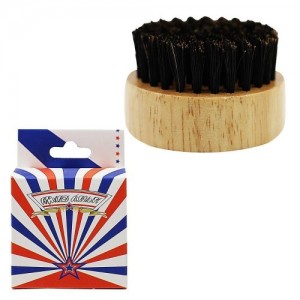  Brosse à barbe en coffret (bois)