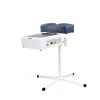 Pedicure footrest stand for Teri Turbo M with blue pillow, Pedicure footrest stand for Teri Turbo M with blue pillow, Pedicure footrest stand for Teri Turbo M with white pillow,  Pedicure footrest stand for Teri Turbo M with white pillow,  buy with worldw