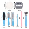 Pedicure kit 8 PCs, grater, file, Burr knife, corns knife, blades,  1747, Subology,  Health and beauty. All for beauty salons,All for a manicure ,Subology, buy with worldwide shipping