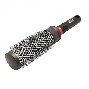  Blowing round comb for styling (black handle thermo) 9813