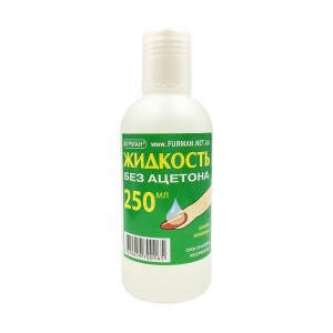  Nail polish remover WITHOUT ACETONE 250 ml, FURMAN