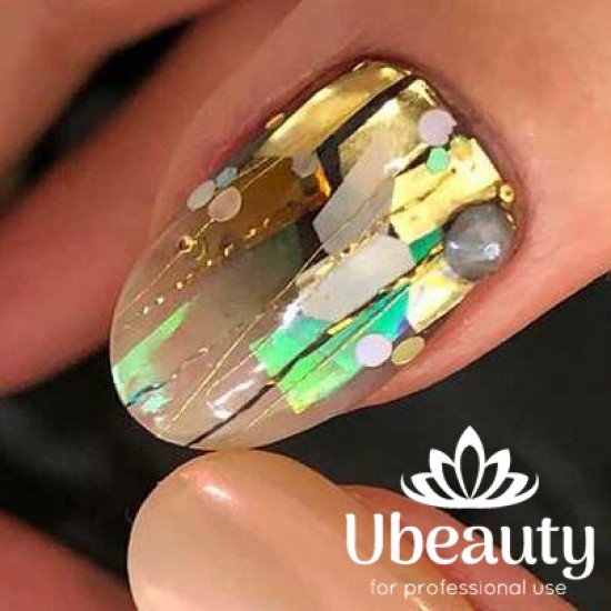 Декор нігтів блиск для нігтів дизайн No07, Ubeauty-NND-07, Цвях паєтки,  Все для манікюру,Декор і дизайн нігтів ,  Купити в Україні