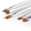 A set of 5 brushes for gel nail Polish Zebra ,MIS120-(2684), 19101, Brush,  Health and beauty. All for beauty salons,All for a manicure ,All for nails, buy with worldwide shipping