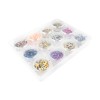 Een set felgekleurde confetti in potjes Nageldecoraties 12 potjes-19247-Китай-Decor en nagelontwerp