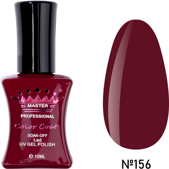 Gel Polish MASTER PROFESSIONAL soak-off 10ml No. 156, MAS100, 19562, Gel Lacquers,  Health and beauty. All for beauty salons,All for a manicure ,All for nails, buy with worldwide shipping