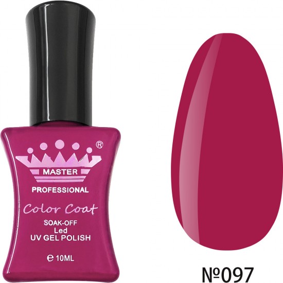 Gel Polish MASTER PROFESSIONAL soak-off 10ml No. 097, MAS100, 19610, Gel Lacquers,  Health and beauty. All for beauty salons,All for a manicure ,All for nails, buy with worldwide shipping