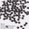 Камни сваровски SS4 стекло Чёрные 1440 шт ,MIS070, 2616, Камни,  Все для маникюра,Все для ногтей ,  купить в Украине