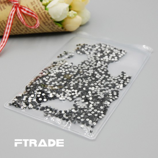Swarovski stones SS4 glass Black 1440 PCs, MIS070, 19026, Stones,  Health and beauty. All for beauty salons,All for a manicure ,All for nails, buy with worldwide shipping