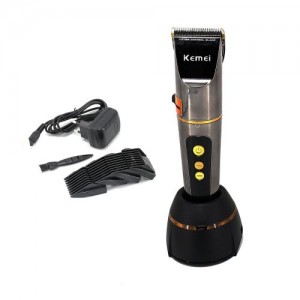 Машинка для стрижки волос Kemei KM-9160 работает от аккумулятора Машинка KM-9160