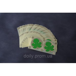 Sticks for solarium Doily (100 pcs/pack) with Fig Leaf pattern (4823098703051)