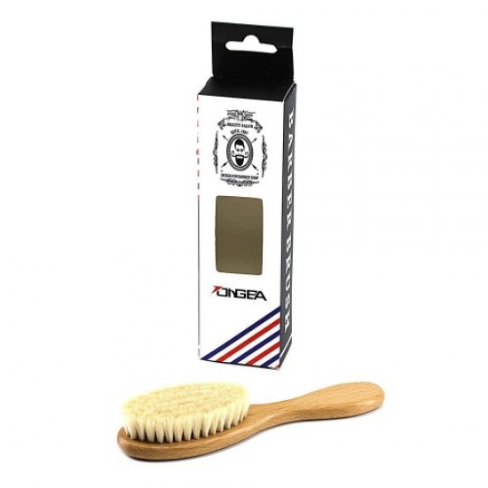 Beard brush (wood/natural bristle)-58470-China-All for hairdressers