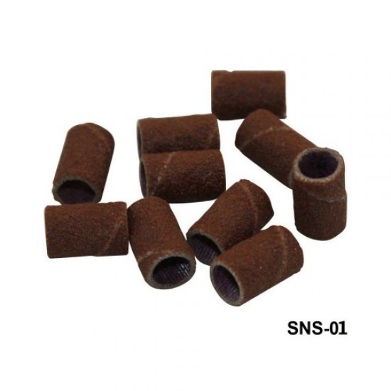 Cutter nozzle 80#120#150#180#240# 50 pieces (sandpaper)-59390-Юж. Корея-Tips for manicure