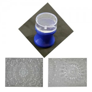  Seal silicone for stamping (pink/blue)