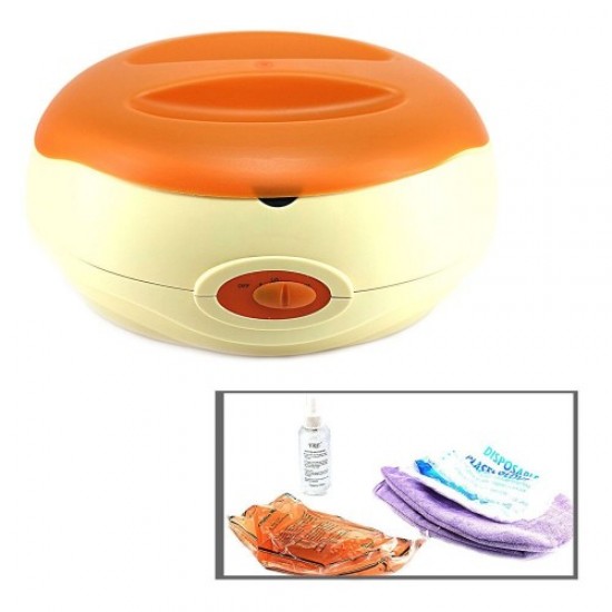 Yellow paraffin bath with a set, 59987, Cosmetology,  Health and beauty. All for beauty salons,Cosmetology ,  buy with worldwide shipping