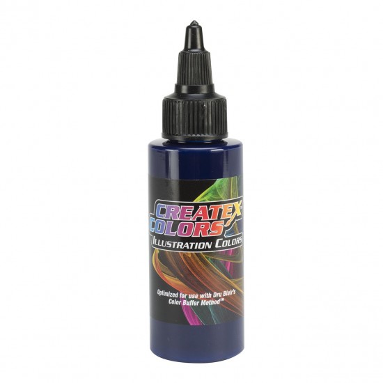 Createx Illustratie Kobaltblauw 5059-02, 60 ml-tagore_5059-02-TAGORE-Verven voor airbrushen