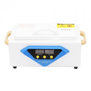  Esterilizador YM-360B 300W, com alças com visor, esterilizador para uso profissional, para descontaminação de instrumentos, para armazenamento e esterilização de instrumentos