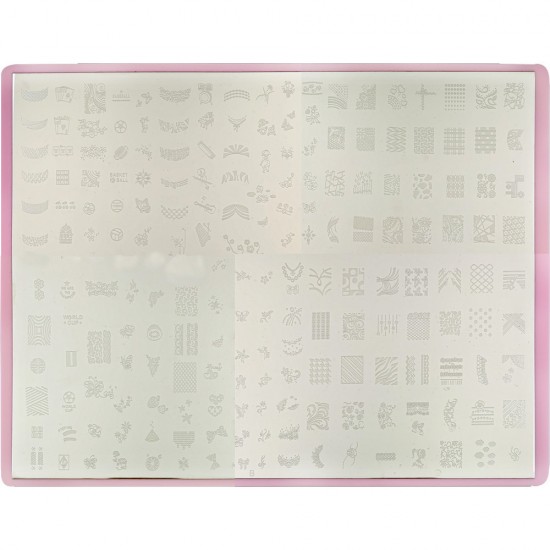 A HUGE gift a Stencil for stamping the size of 30*25 cm ,MIS400, 17795, Stencils for stamping,  Health and beauty. All for beauty salons,All for a manicure ,All for nails, buy with worldwide shipping