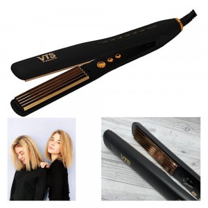 Flat iron V17A 40W (corrugated), for a stylish evening hairstyle, basal volume, gentle hair care