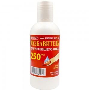 Diluente de verniz espessado 250 ml. ,FURMAN