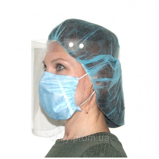 Protetor facial Fortius Pro (1 unidade/pacote)-33631-Polix PROMED-TM FORTIUS PRO