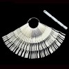Matte drievoudige ventilator voor 150 nagelmonsters, KIT065-18711-Китай-Типсы, формы для ногтей