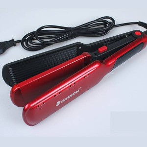 SH 8089 (2in1) wide iron, Shinon corrugation, styler, curling iron, hair iron, swivel cord, ceramic coating, ergonomic design