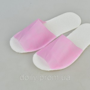  Women's disposable slippers Panni Mlada for hotels, saunas and beauty salons (1 pair / pack), r.36-40