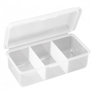  Conteneur organisateur d'outils. Taille : 20 x 7 x 10 cm.