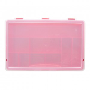 Container organizer for storage of mills of 9 compartments. Size: 28 x 4 x 17 cm Pedibaehr.