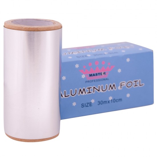 Foil in a roll of 30 meters, width 10 cm, MAS050-(314)-16871-Ubeauty Decor-Nail decor and design