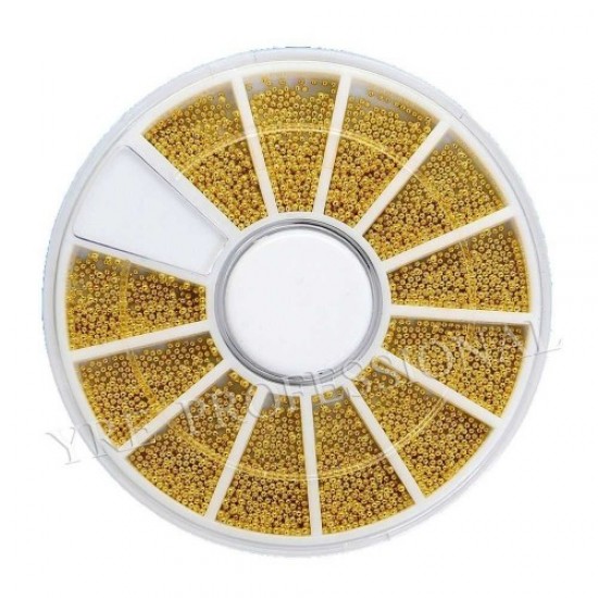 Bouillon metalen carrousel goud M-59874-China-Decor en nagelontwerp