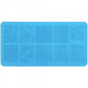  Metal stencil for stamping 6*12 cm XY-BEAUTY 30 ,MAS025