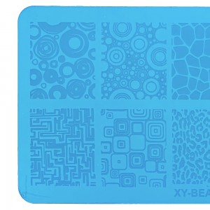  Metal stencil for stamping 6*12 cm XY-BEAUTY 30 ,MAS025