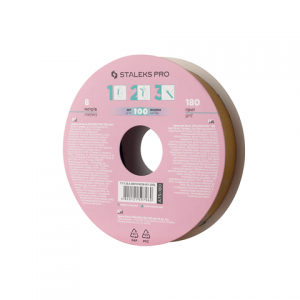  ATS-180 Spare block of file tape for Bobbi Nail reel 180 grit (8 m) STALEKS PRO