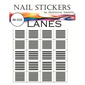  Line stencils for nails