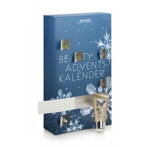 Beautykalender met 22 ampullen, handcrème en voetcrème