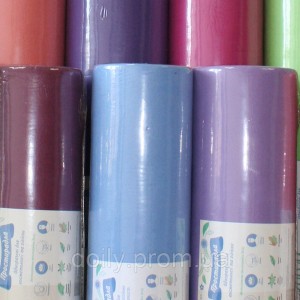 Disposable sheets in a roll Doily 0.6 x 100 m of spunbond 25g/m2