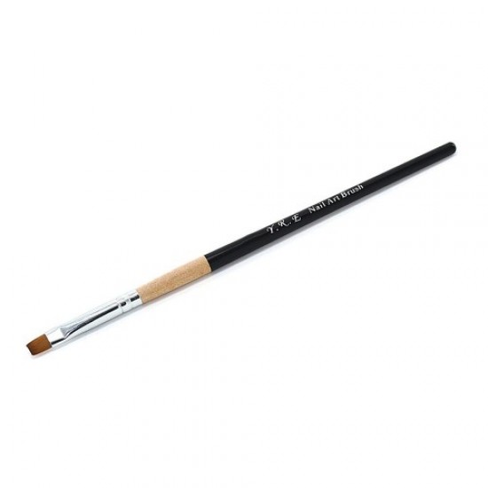 Gel brush black wooden handle straight pile No. 10, 59176, Nails,  Health and beauty. All for beauty salons,All for a manicure ,Nails, buy with worldwide shipping