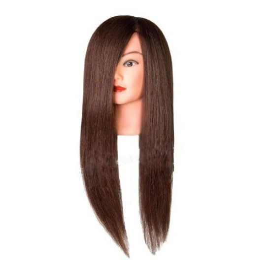 Head for modeling 4-519-4A natural brown, 58404, Hairdressers,  Health and beauty. All for beauty salons,All for hairdressers ,Hairdressers, buy with worldwide shipping