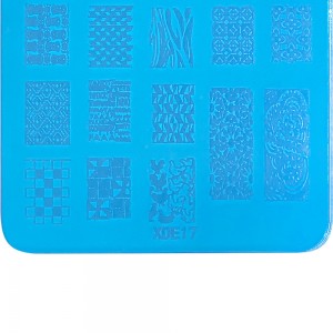  Stencil for stamping 9.5*14.5 cm plastic XDE17 ,MAS035