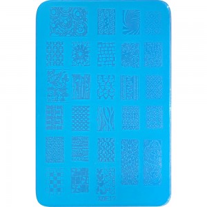  Estêncil para estampagem de plástico 9,5*14,5 cm XDE17 ,MAS035