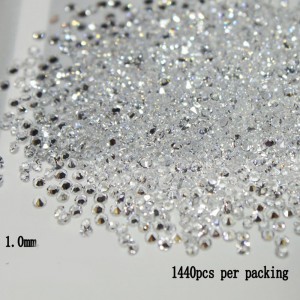 Swarovski stones SS3 TRANSPARENT glass 1440 pcs -(2806)