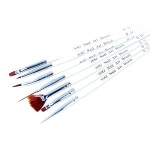Set of brushes 7pcs for painting