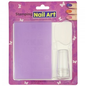  Stamping kit with plastic stencil ,MAS080-(5220)