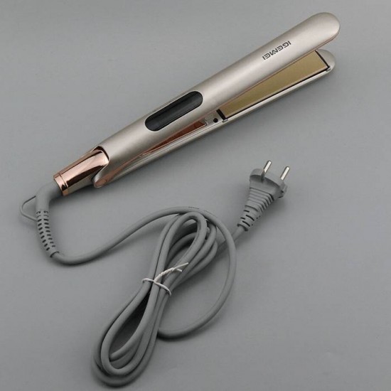 Iron 407 GM, hair straightener Gemei GM407, high-quality coating, fast heating, LED display, stylish design, for salons and at home, for daily use, 60607, Electrical equipment,  Health and beauty. All for beauty salons,All for a manicure ,Electrical equip