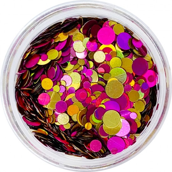 Confettis dans un bocal FUN 0-18953-Ubeauty Decor-Décoration et conception dongles