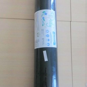  Doily sheets 0.8x100 m (1 roll) spunbond 30 g/m2 Color: black (4823098701828)