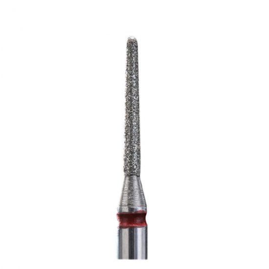 Diamond cutter Truncated cone red EXPERT FA70R016/10K-33218-Сталекс-Tips for manicure