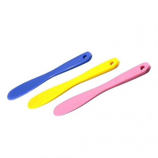 Grande spatule (plastique / colorée)-60176-Поставщик-Cosmétologie